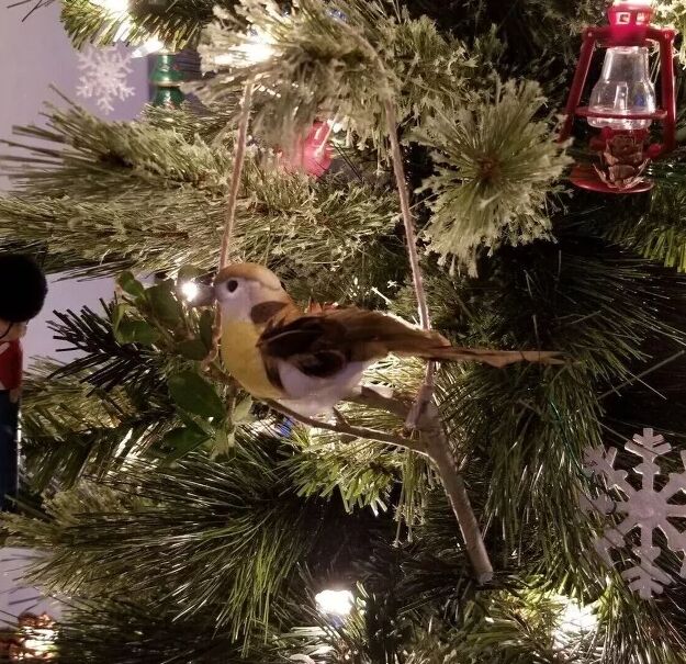 diy rustic christmas ornaments, Bird ornaments