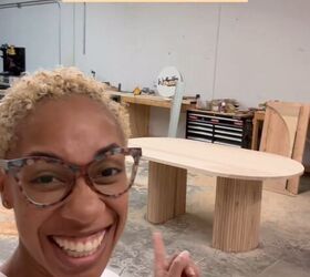 How to Make a DIY Oval Tabletop For a Unique Dining Table