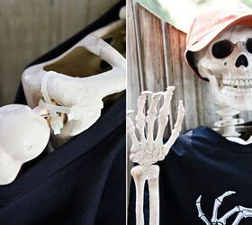 Cómo reparar un esqueleto para Halloween