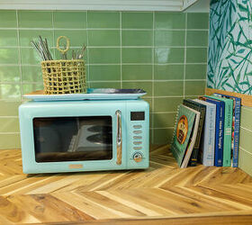 cocina cottage glow up made easy diy a glass tile backsplash