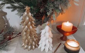 How to Make a Cute Plastic Spoon Christmas Tree in 5 Steps
