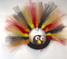 How to Create a Stunning Turkey Tulle Wreath