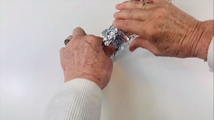 Wrapping the foil
