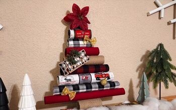 How to Make a Cardboard Christmas Tree With Wrapping Paper Tubes