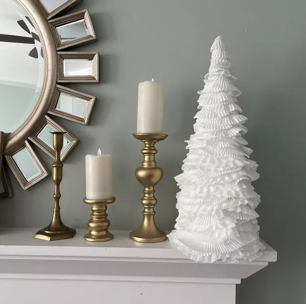 Coffee filter cone Christmas tree