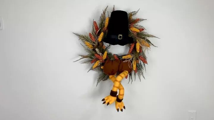 Thanksgiving Turkey Wreath