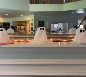 DIY ghosts for Halloween