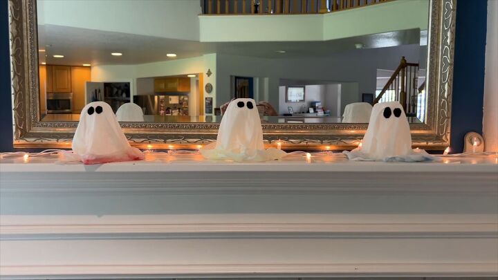 DIY ghosts for Halloween