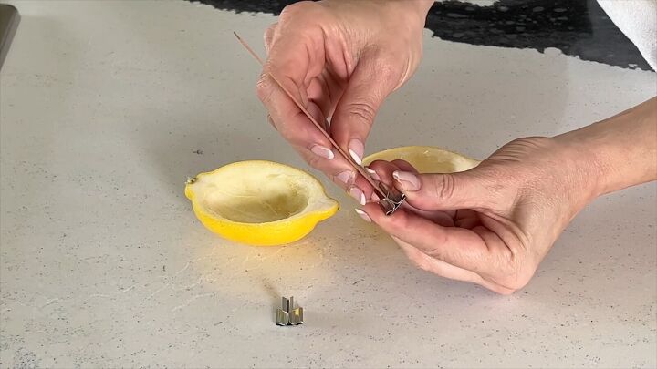 how to make homemade candles, Wood wick candle preparation