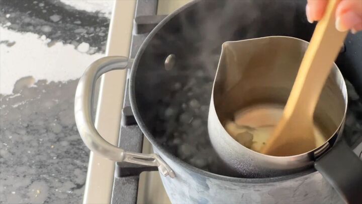 how to make homemade candles, Melt the Wax