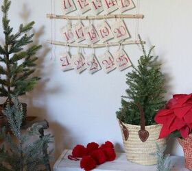 cmo hacer el calendario de adviento navideo ms adorable de la historia, DIY Calendario de Adviento