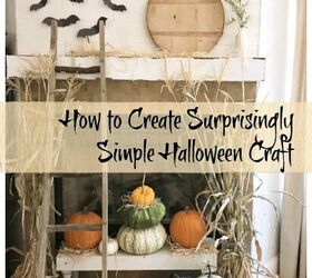 cmo crear sorprendentemente simple artesana de halloween, Manualidad de Halloween para ni os