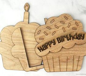 porta tarjetas de cumpleaos, Tarjeta de Regalo Cupcake de Cumplea os