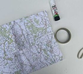 cmo hacer bolsas de regalo con viejos mapas de carreteras