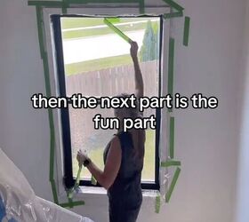 Removing the tape
