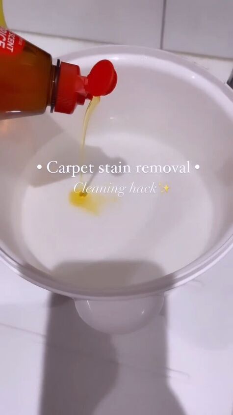 Preparing the cleaning solution