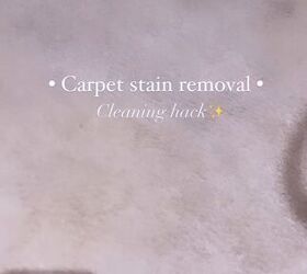 DIY carpet stain remover