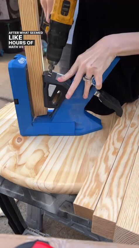 Making the table legs