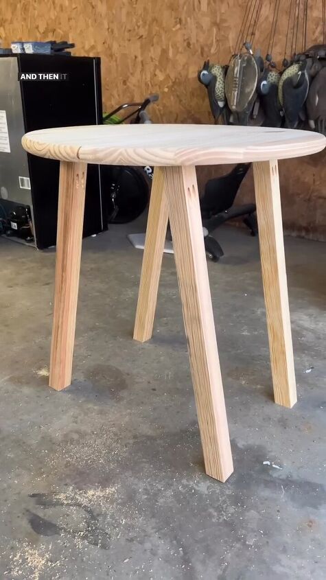 How to Build a DIY Round Side Table in a Few Simple Steps | Hometalk