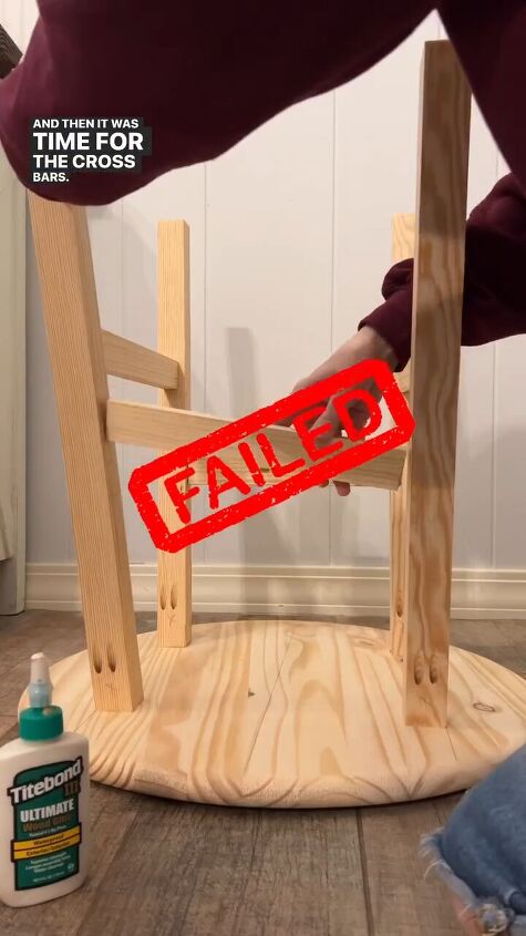 Attempt 1 at crossbars