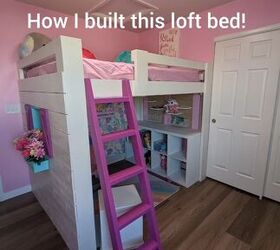 diy loft bed, DIY loft bed