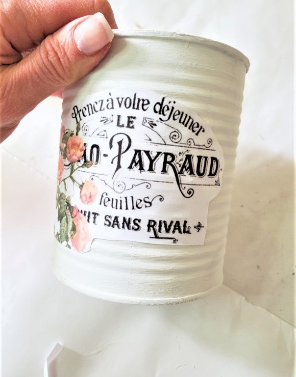 repurpose cans and jars, finished repurposed can 9 amazing ways to repurpose cans and jars
