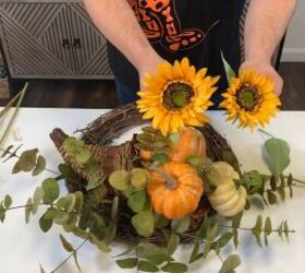 Create depth with sunflowers at different life stages