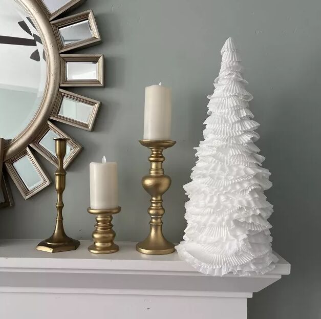 Coffee filter Christmas trees
