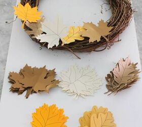 cmo usar hojas de papel en la decoracin de otoo, C mo usar hojas de papel en la decoraci n de oto o