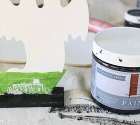 7 diy decoraciones de halloween con pintura y plantillas, Decoraci n de Halloween