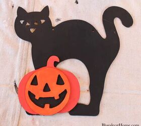 7 diy decoraciones de halloween con pintura y plantillas, Decoraci n de Halloween