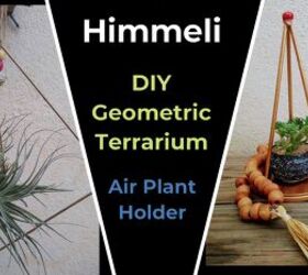 Himmeli - Soporte geométrico para plantas de terrario