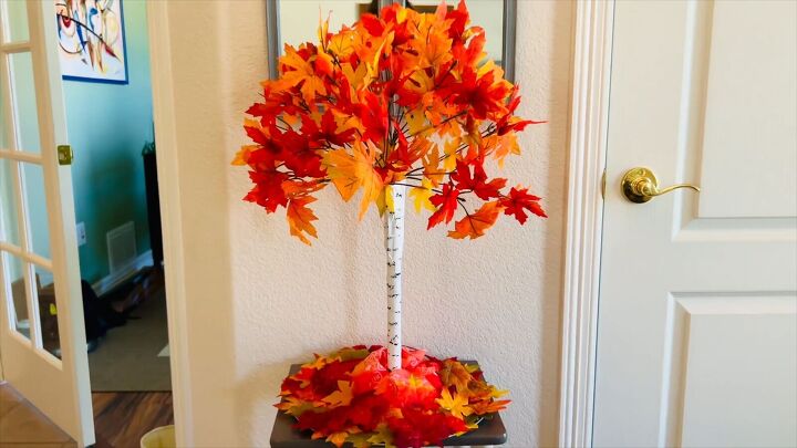 Step-by-step fall tree craft tutorial