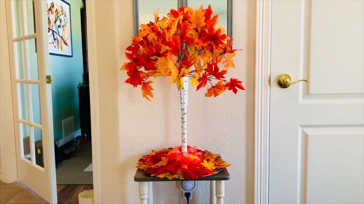 Homemade fall tree decorations