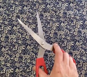 Dig up your leftover wallpaper scraps for this easy, free decor idea