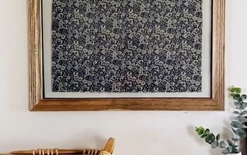 How to Make DIY Wallpaper Wall Art For Your Home