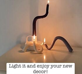 How to Bend & Twist Taper Candles to Make Stylish Decor