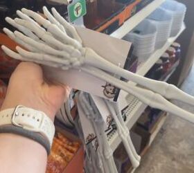 Plastic skeleton arms