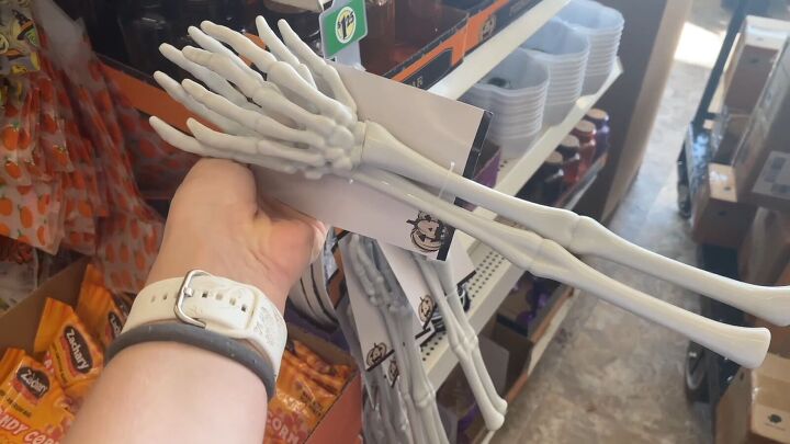Plastic skeleton arms