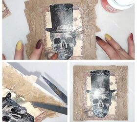 diy decoracin vintage para halloween