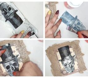 diy decoracin vintage para halloween