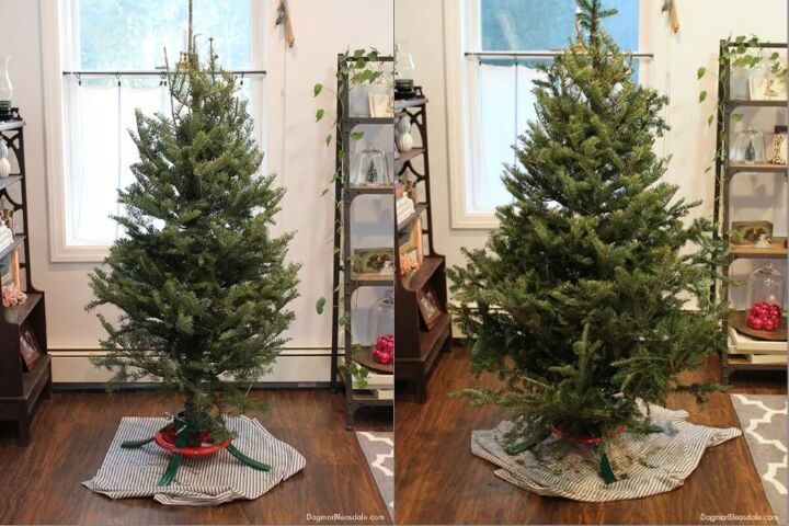 How to make your Christmas tree look fuller