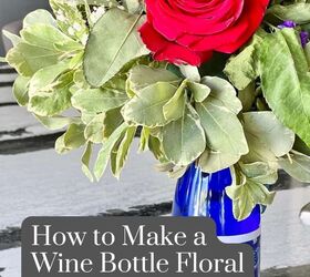 cmo hacer un arreglo floral con botellas de vino y etiquetas, C mo hacer un arreglo floral con botellas de vino Pinterest Pin