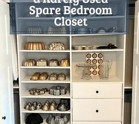 ideas creativas para un armario poco usado en el dormitorio de invitados, Ideas creativas para armarios PIN