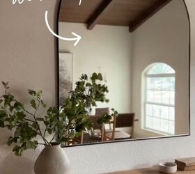 How to Make Custom-Sized DIY Arch Mirror For Your Home