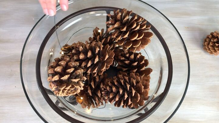 DIY pine cone crafts