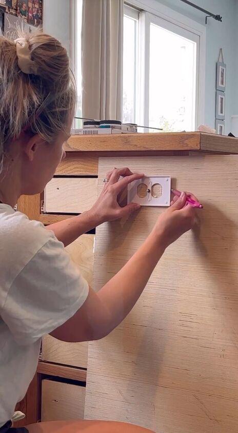 Toothpaste Tracing How a Simple Toothpaste Hack Helps With Building Furniture | Hometalk