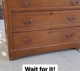 How To Makeover Old Furniture Into A Modern Painted Dresser Hometalk   Painted Dresser 