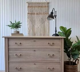 How to Makeover Old Furniture Into a Modern Painted Dresser