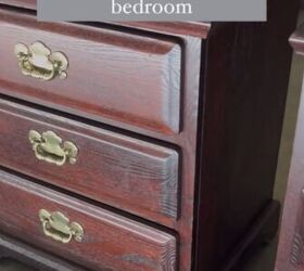 Old nightstands before the makeover